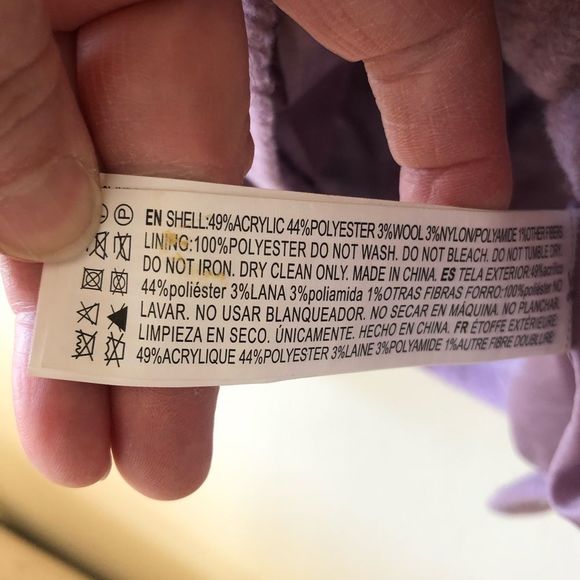 Forever 21 Lavender Fleecey Motorcycle Jacket - Picture 8 of 9